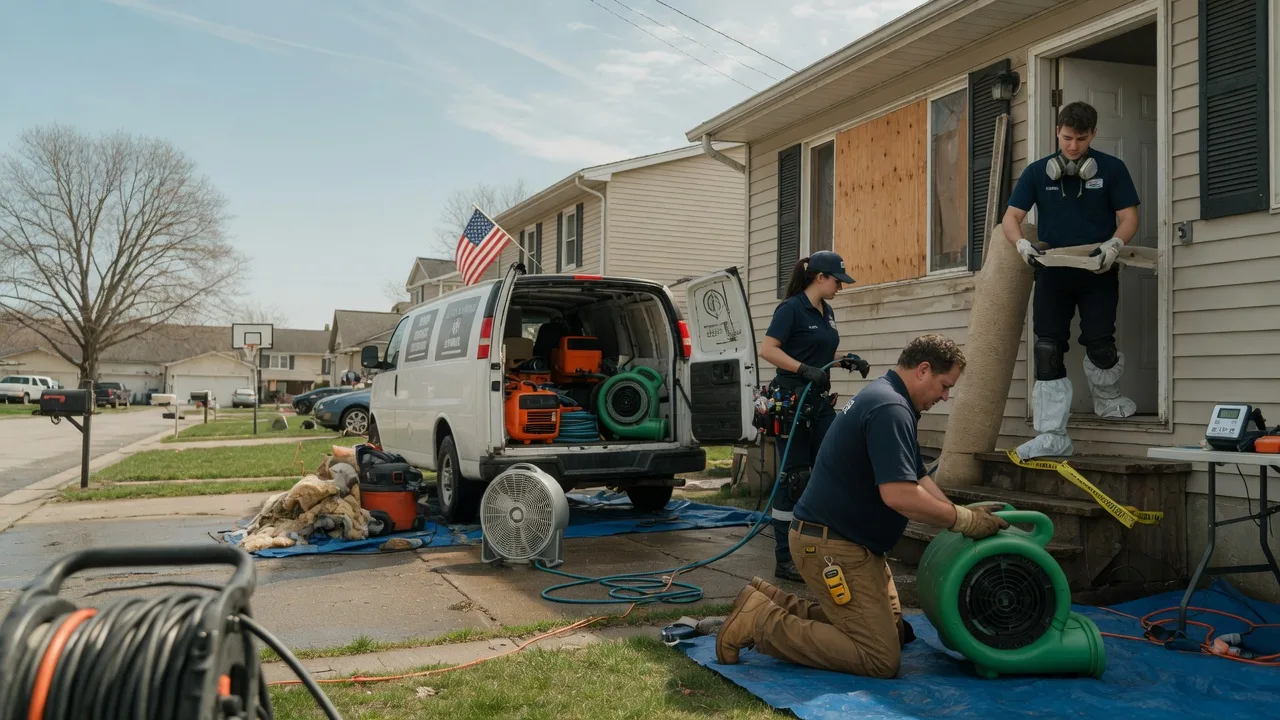 Water Damage Restoration in Goodrich, ND near me